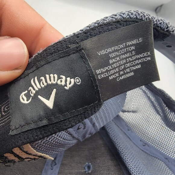 Callaway TPC Tampa Bay Mens Blue Golf Hat Adjustable Snapback Trucker Cap - Picture 6 of 9